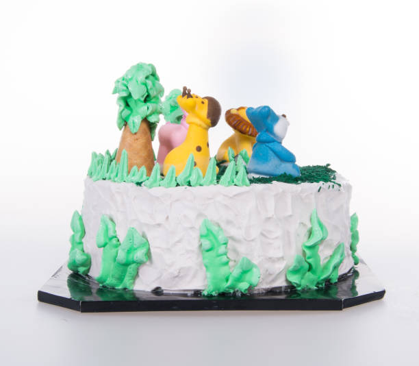 istock cake or ice cream cake on a background 958008246