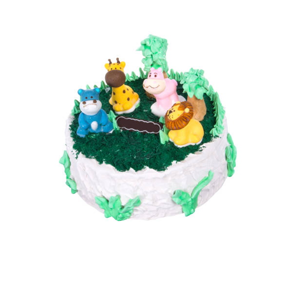 istock cake or ice cream cake on a background 958008250