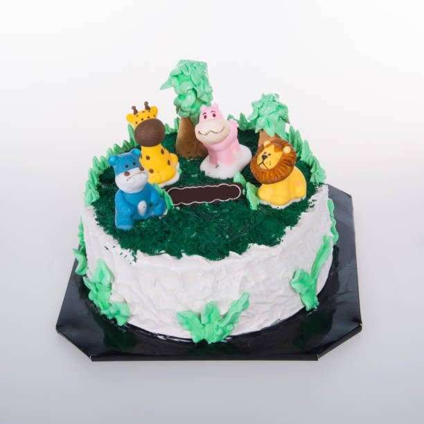 istock cake or ice cream cake on a background 958008254