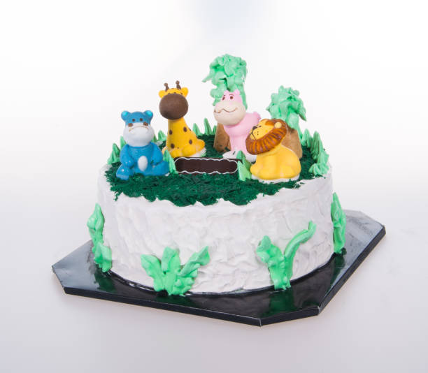 istock cake or ice cream cake on a background 958008260