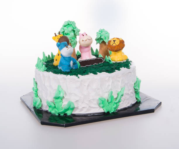 istock cake or ice cream cake on a background 958008268