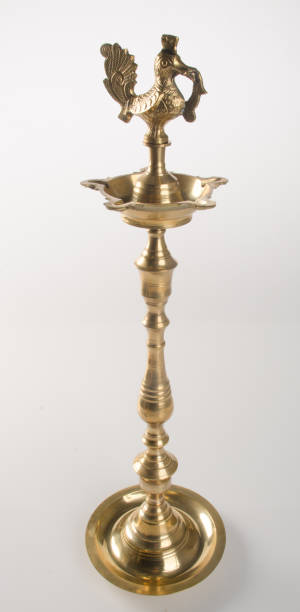 istock oil lamp or metal lamp on background 958008722