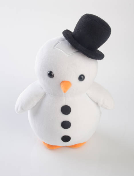 istock toy or funny handmade toy penguins on background 958008948