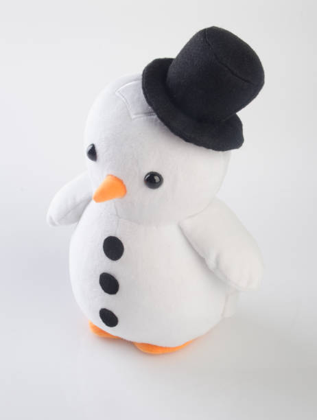 istock toy or funny handmade toy penguins on background 958008956