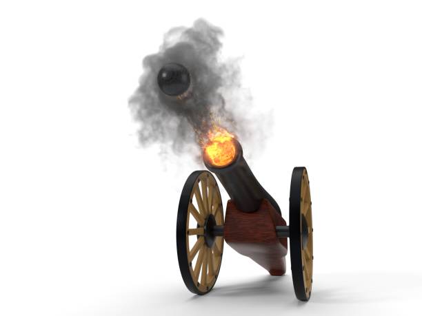 istock ramadan cannons shot moment. 3d illustration 958016086