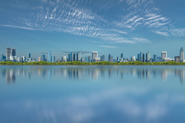 City, Famous Place, Building Exterior, Cityscape, Reflection