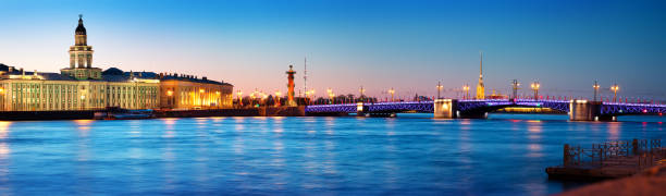 istock View ti Saint Peterburg at night 958029770