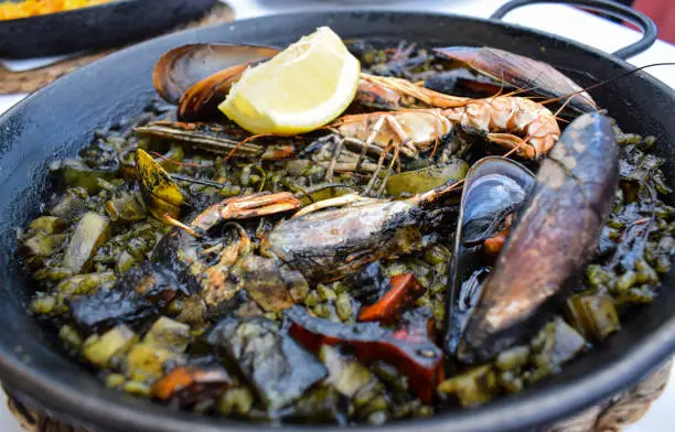 Photo of Paella with seafood