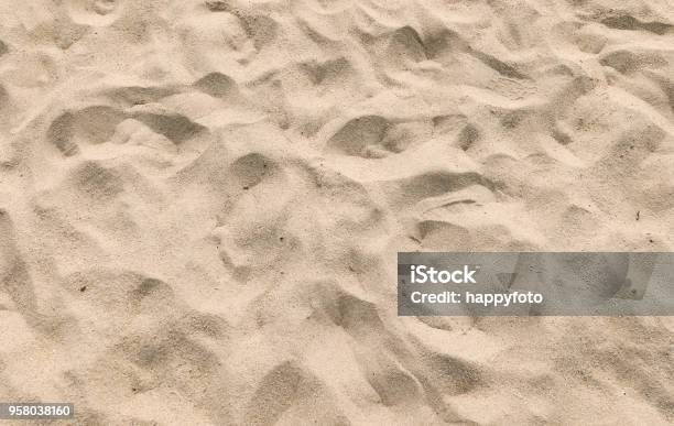 Sand Background Stock Photo - Download Image Now - Sand, Textured, Beach