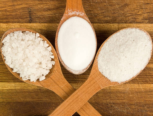 istock Three spoons of different kinds of salt 95805802