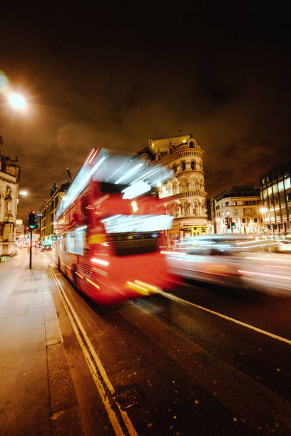 istock bus in london running fast 958061264