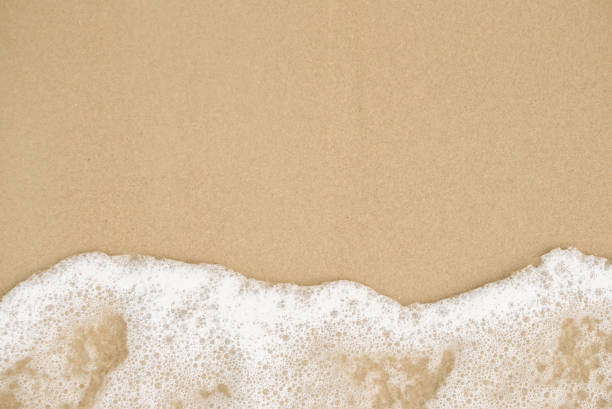 istock Sea wave on the sandy beach 958066316