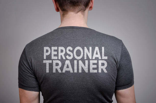 Personal trainer stock photo