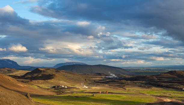 istock Icelandic landscapes. Sunset. 958078634