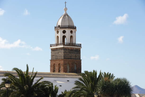 istock Traditional church spire,Tequise, Lanzarote 958096890