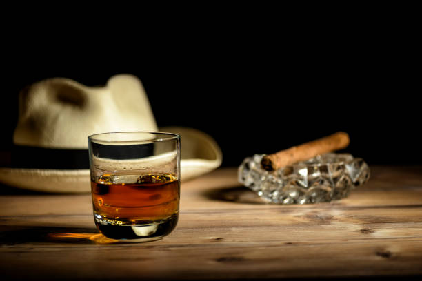 istock glas of rum in a bar in Cuba 958114146