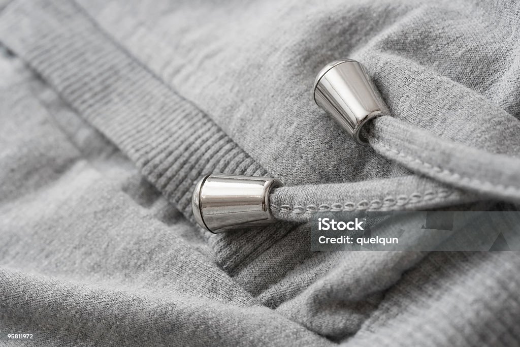 Detalhes de casaco de tecido close-up - Royalty-free Algodão Foto de stock