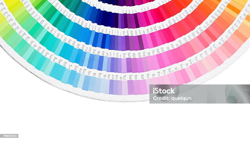 Guia de cores - Foto de stock de Impressora - Fábrica royalty-free