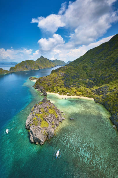 istock Aerial view of Star Beach, Palawan, Philippines 958129964