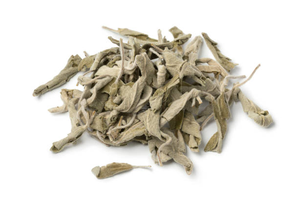 istock Heap of dried white horehound 958130822