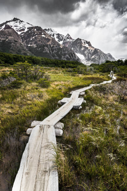 ushaia landscape in argentina