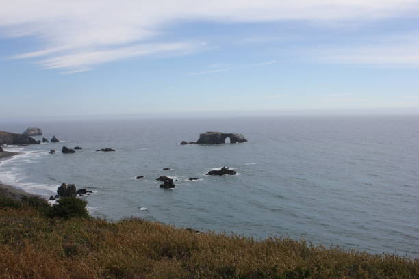 istock Goat Rock Beach is located between Goat Rock Point and the Russian River 958147272