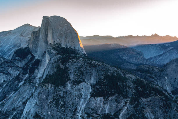 istock Sunrise over Half Dome in Yosemite National Park 958162146