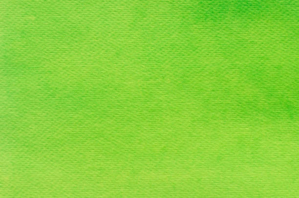 istock green watercolor painted on paper background texture 958166592