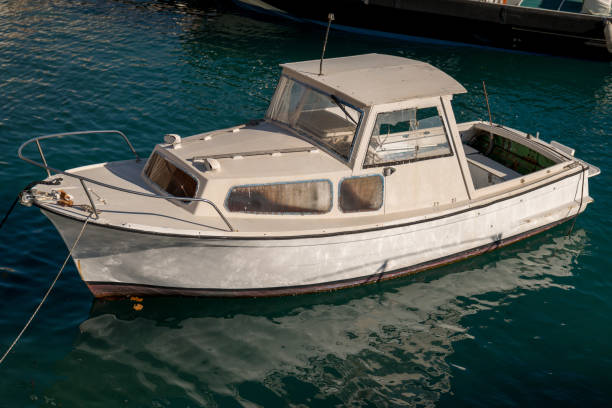 istock Boat at the marina 958195712
