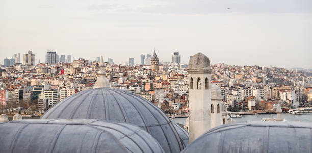 istock Galata and Karakoy district in Istanbul, Turkey 958222360