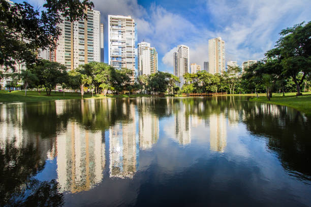 Braziliana Park Many people have fun in this beautiful Park in Goiania city goias photos stock pictures, royalty-free photos & images