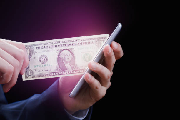 istock Concept online payment, donation, network, cash and cryptocurrency. E-banking and E-Commerce. Win prize in lottery, casino. Finance, currency exchange. 958236660