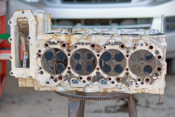istock Close up Piston Valve Cover engine The use of the hard. 958268656