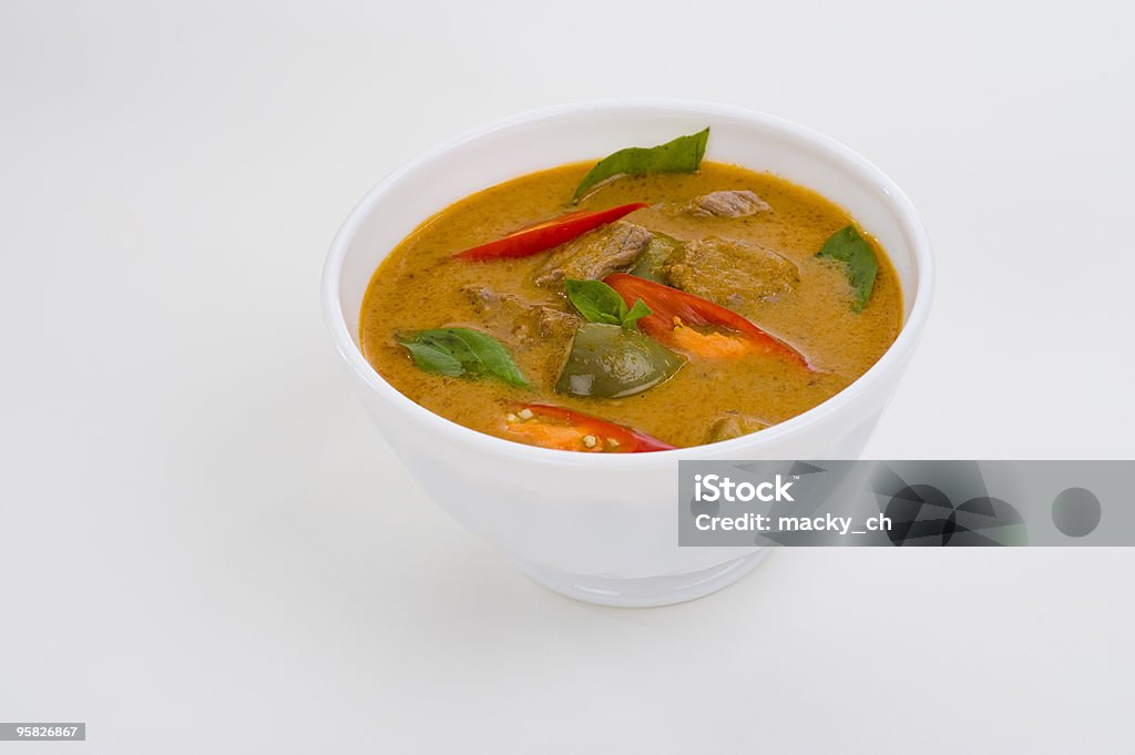 Czerwone curry - Zbiór zdjęć royalty-free (Gaeng phet gai)