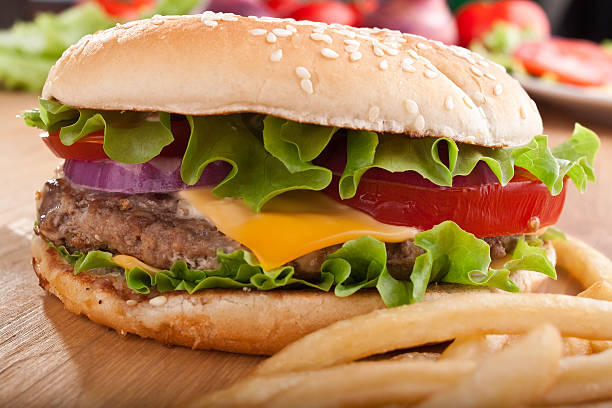 istock cheeseburger and french fries 95831512