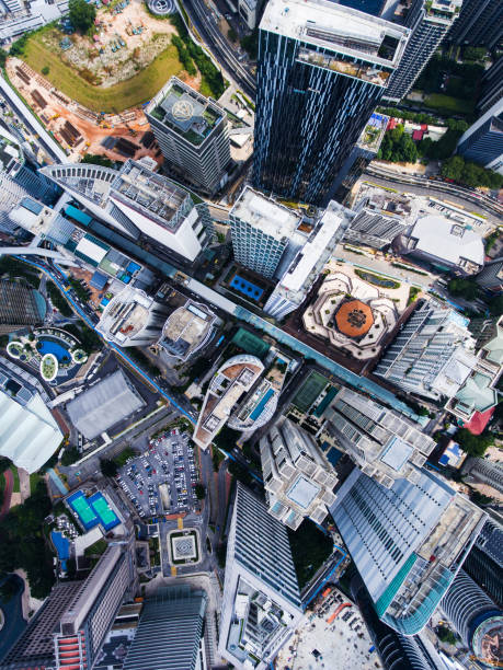 istock Kuala Lumpur skyscrapers from adove view 958316696