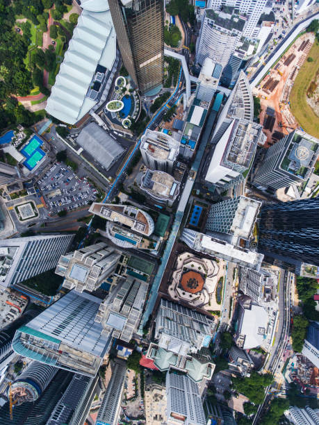 istock Kuala Lumpur skyscrapers from adove view 958316698
