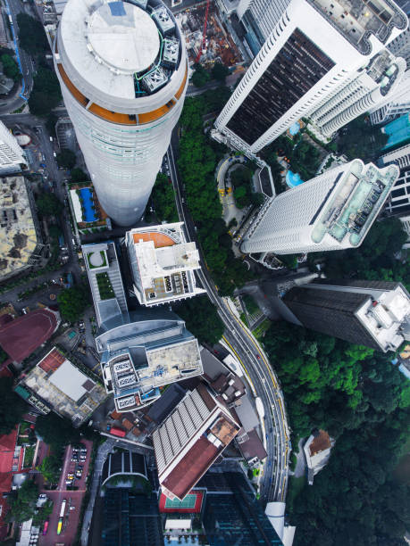 istock Kuala Lumpur skyscrapers from adove view 958316706