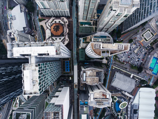 istock Kuala Lumpur skyscrapers from adove view 958316730