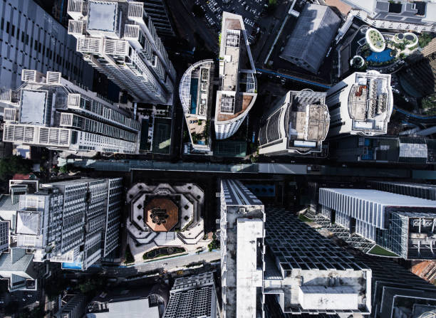 istock Kuala Lumpur skyscrapers from adove view 958316756