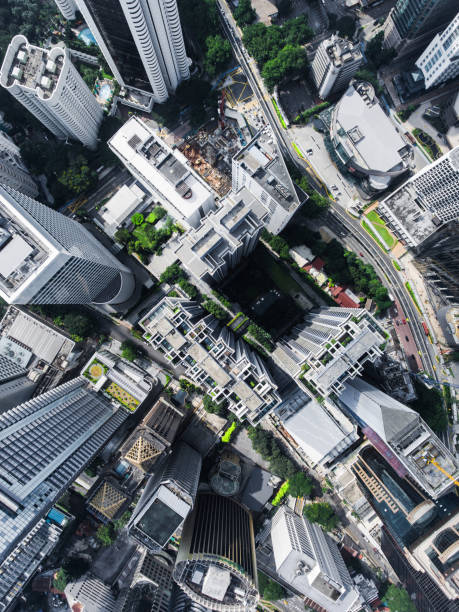 istock Kuala Lumpur skyscrapers from adove view 958317046