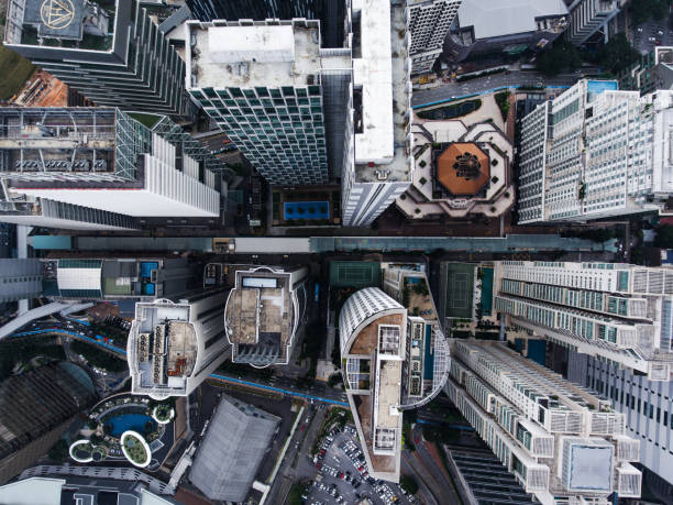istock Kuala Lumpur skyscrapers from adove view 958317048