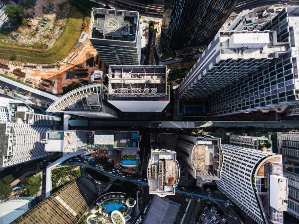 istock Kuala Lumpur skyscrapers from adove view 958317050