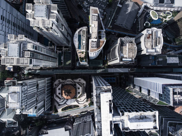 istock Kuala Lumpur skyscrapers from adove view 958317058