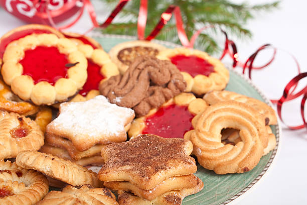 istock pile of various christmas cookies 95831815