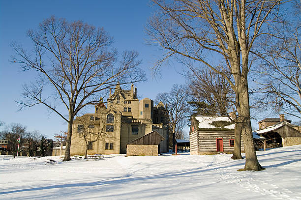 istock The Concrete Castle in winter 95832181