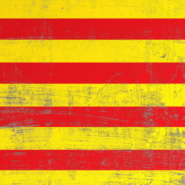 istock scratched Catalonia flag 958331506
