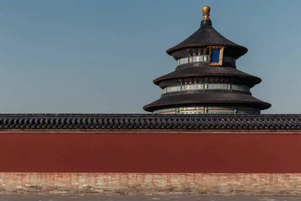 The temple of heaven in China