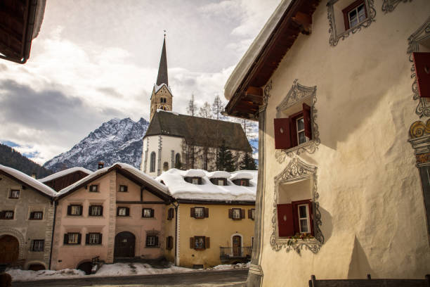 istock Scuol, Downtown, underengadine Switzerland 958376066