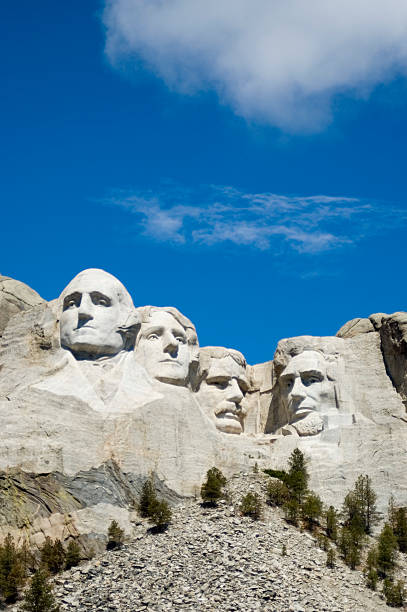 Mount Rushmore National Monument stock photo
